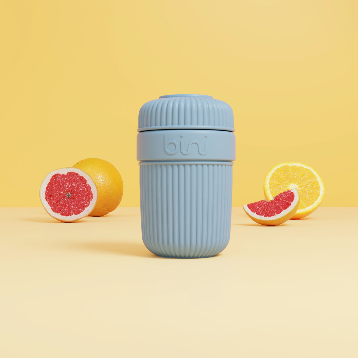 Bini Binimug Mug Reutilisable Nomade Bleu Clair