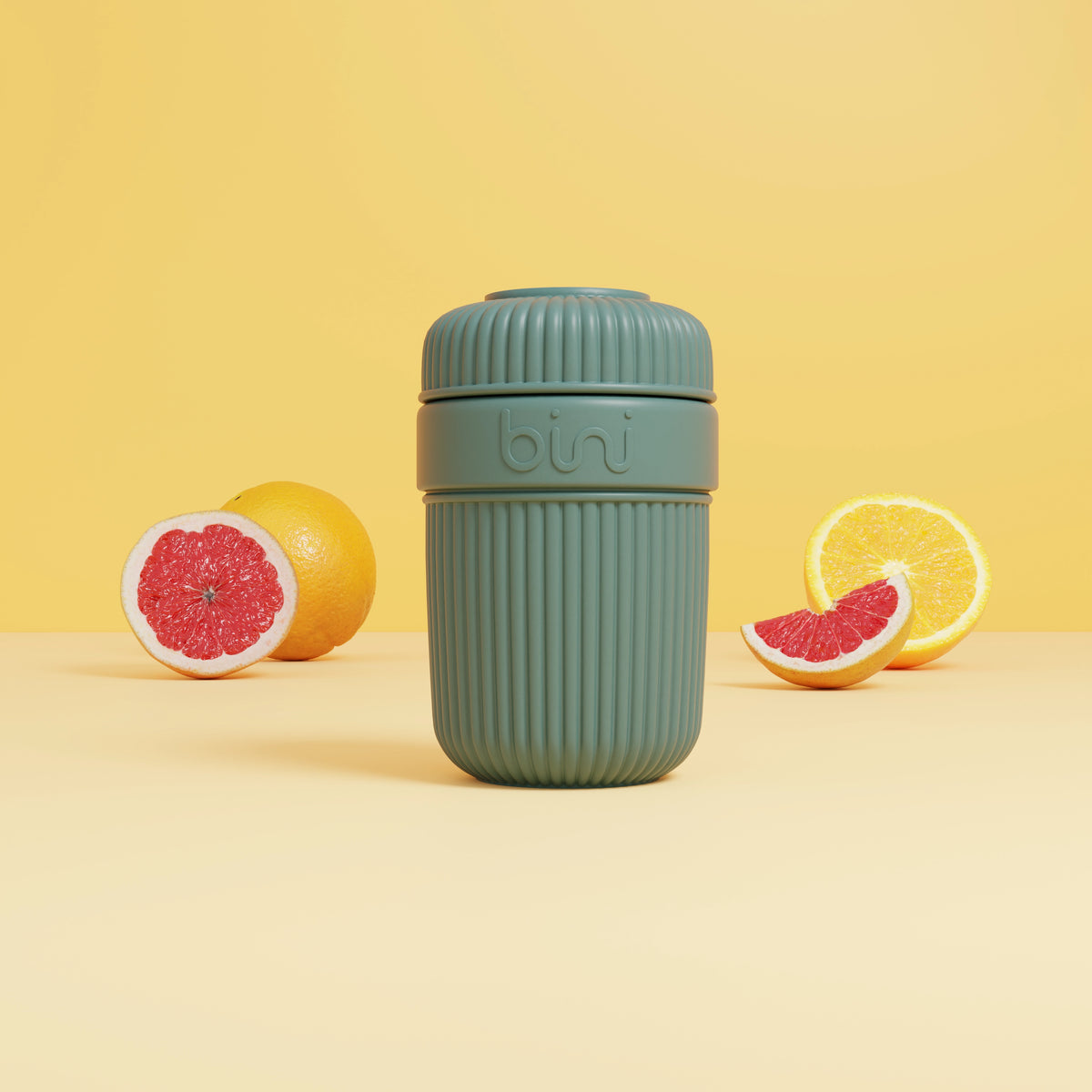 Bini Binimug Mug Reutilisable Nomade Vert Fonce