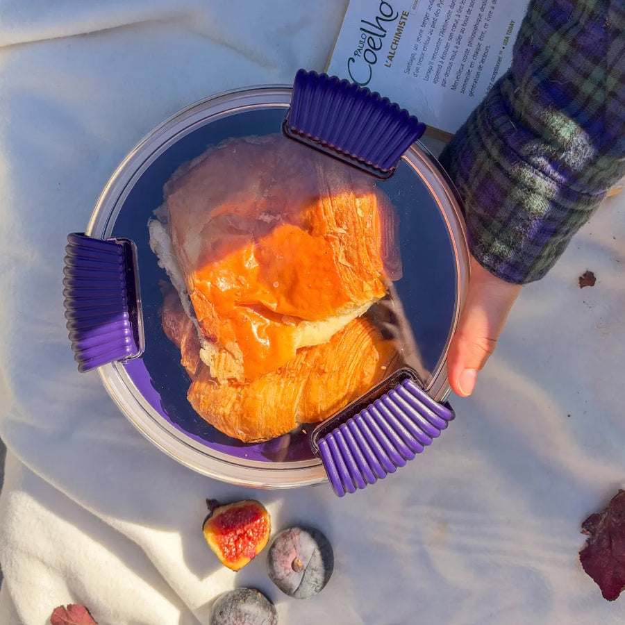 Bini binibox lunchbox violet 11zon