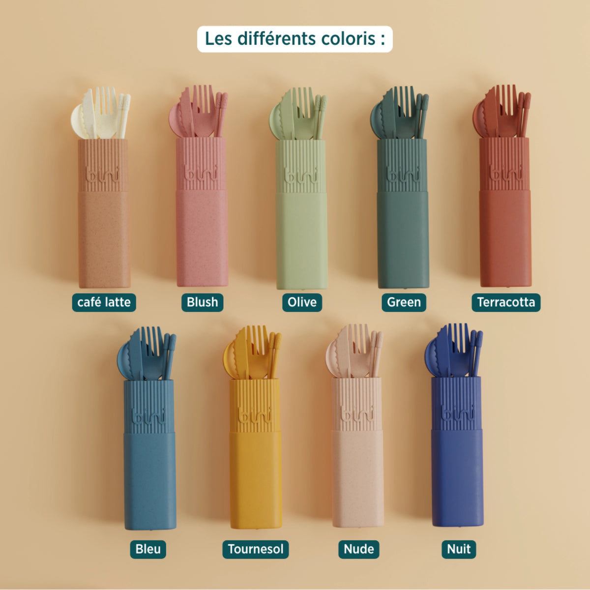 Ensemble kit de couvert