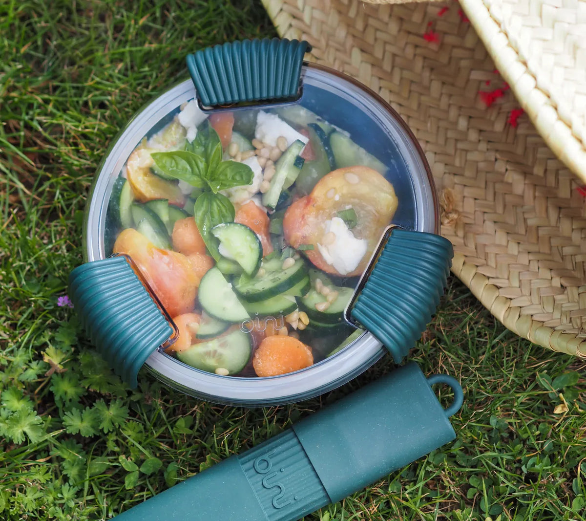 bini binibox lunchbox hermetique signature green 11zon