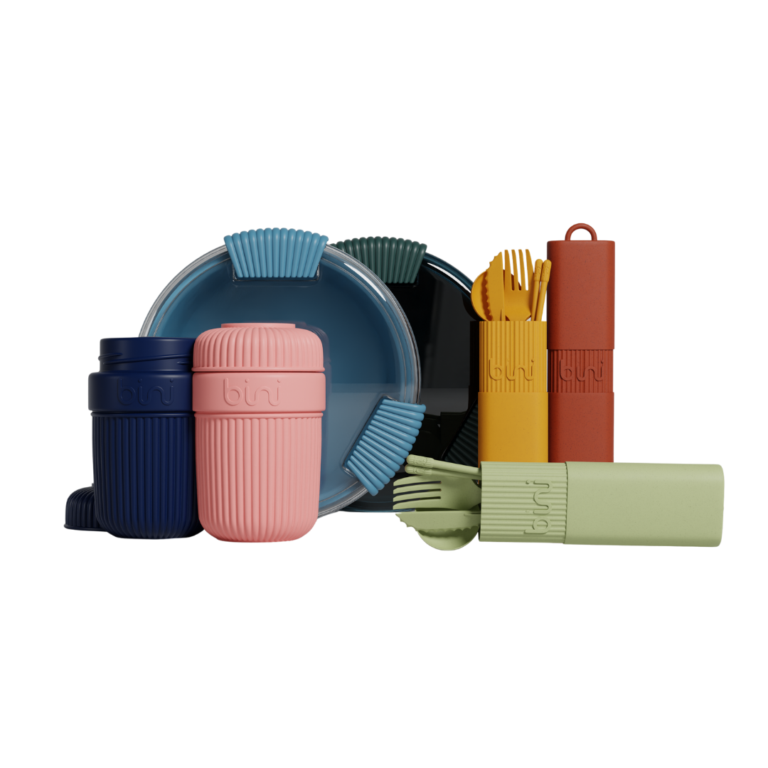 bini binikit pack couverts mug lunchbox compose