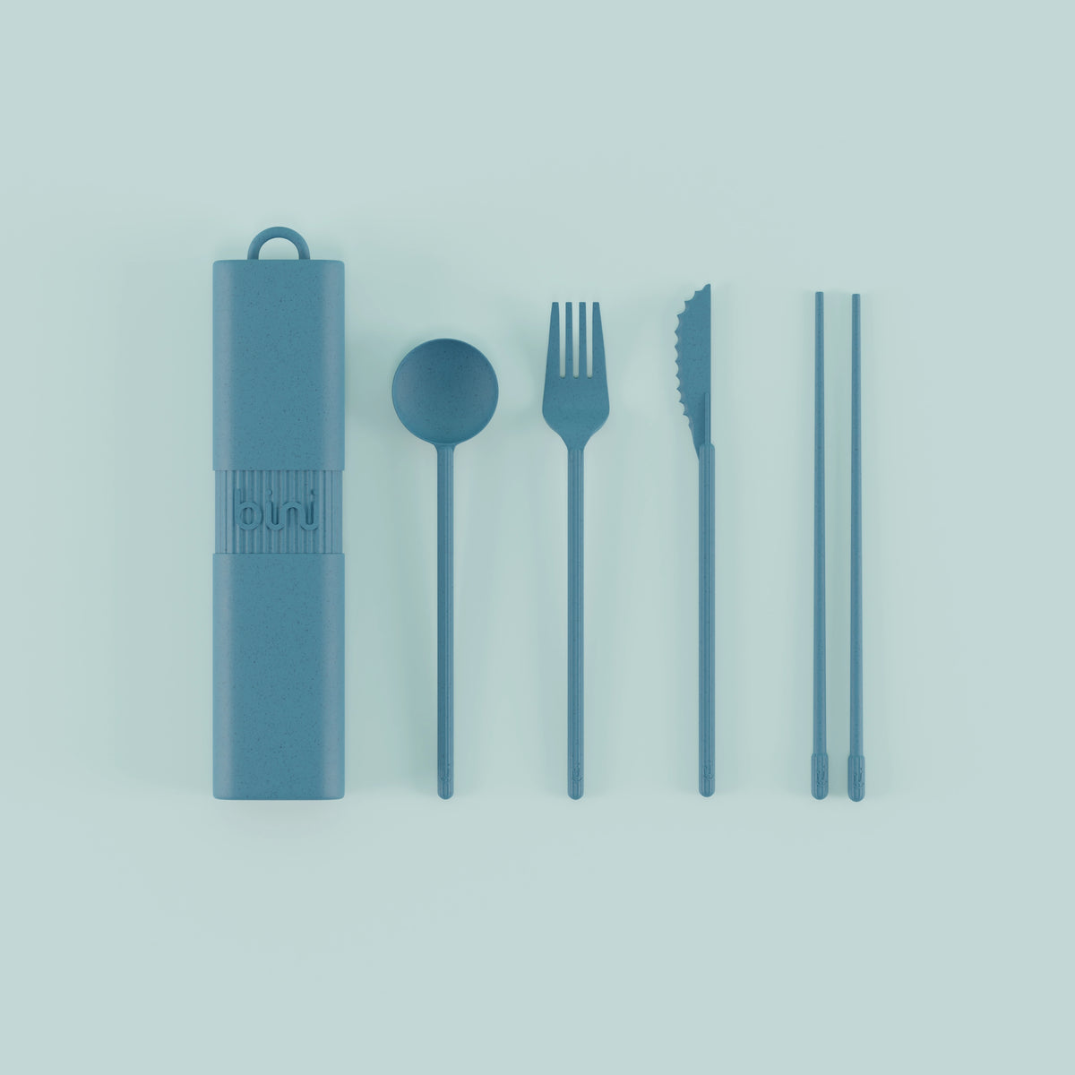 kit de couverts reutilisables nomade