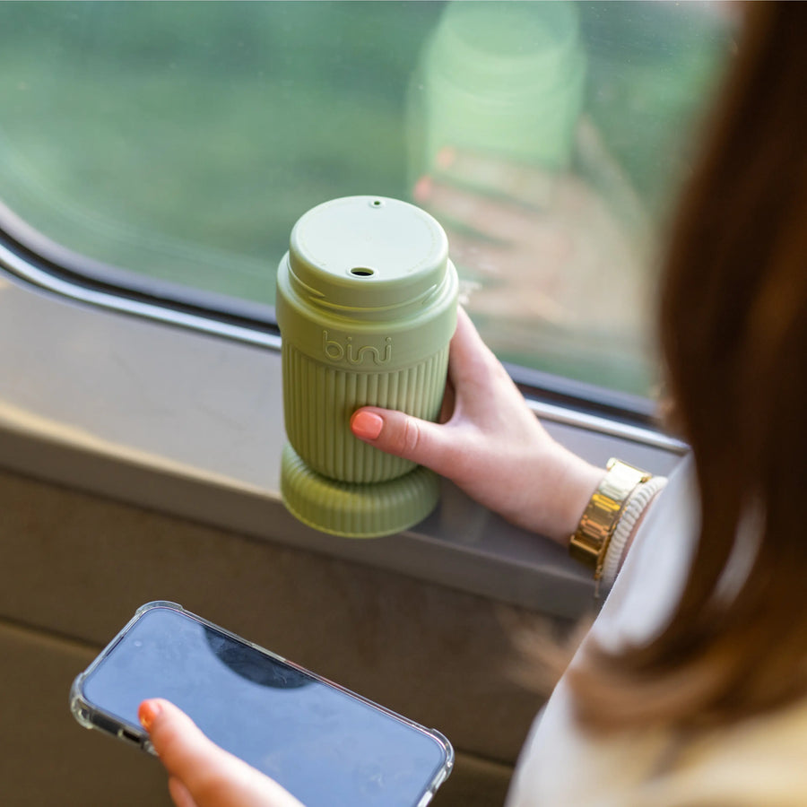 usage bini binimug mug nomade reutilisable olive