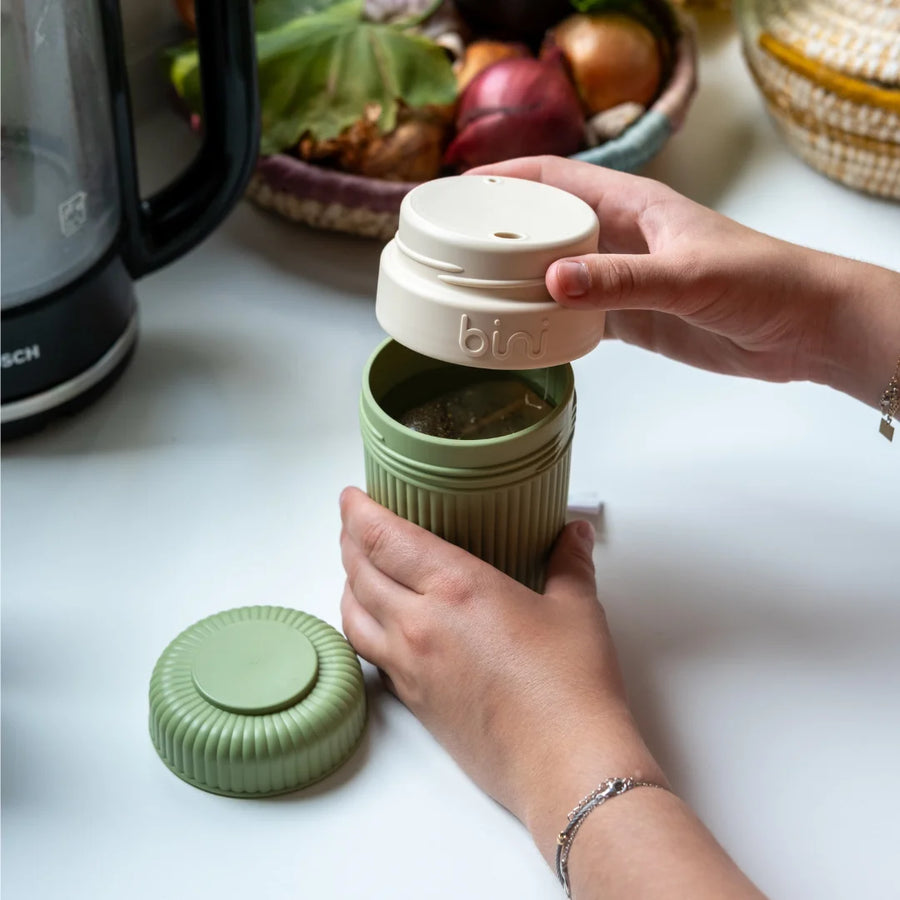 usage bini binimug olive mug nomade